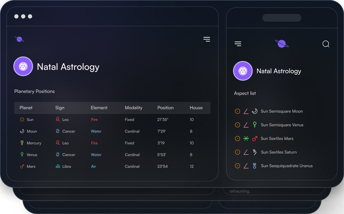 Natal Astrology API: Unlock Personalized Birth Chart Insights